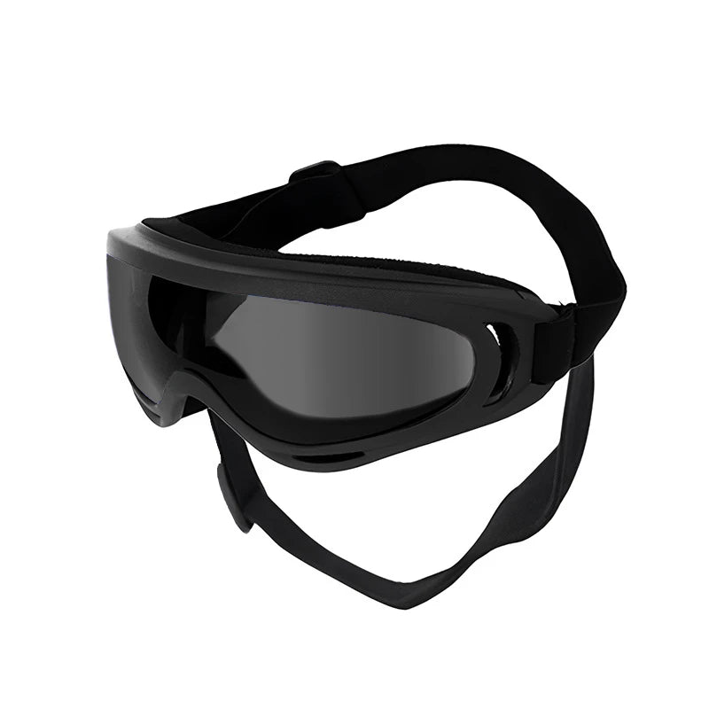 Dog Sunglasses Soft Adjustable UV Protection Pet Goggles Easy Wear Puppy Glasses for Medium Big Breed Outdoor Riding Driving