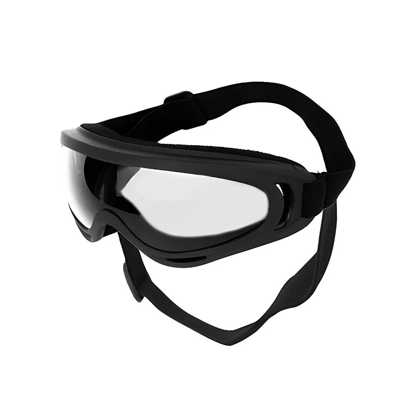 Dog Sunglasses Soft Adjustable UV Protection Pet Goggles Easy Wear Puppy Glasses for Medium Big Breed Outdoor Riding Driving