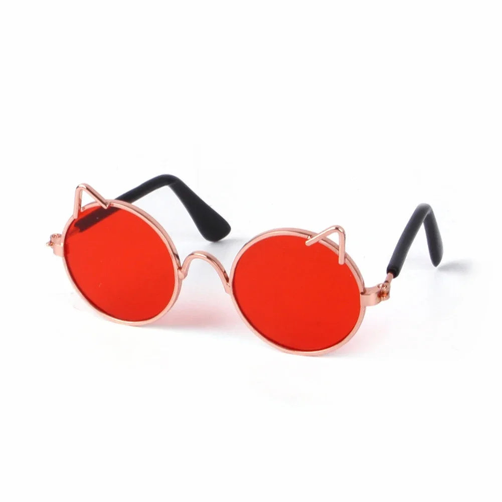 Pet Accessories Cat Glasses Photography Kitten Glasses Small Dog Sunglasses Puppy Cat Sunglasses Cosplay Costume Photos Props