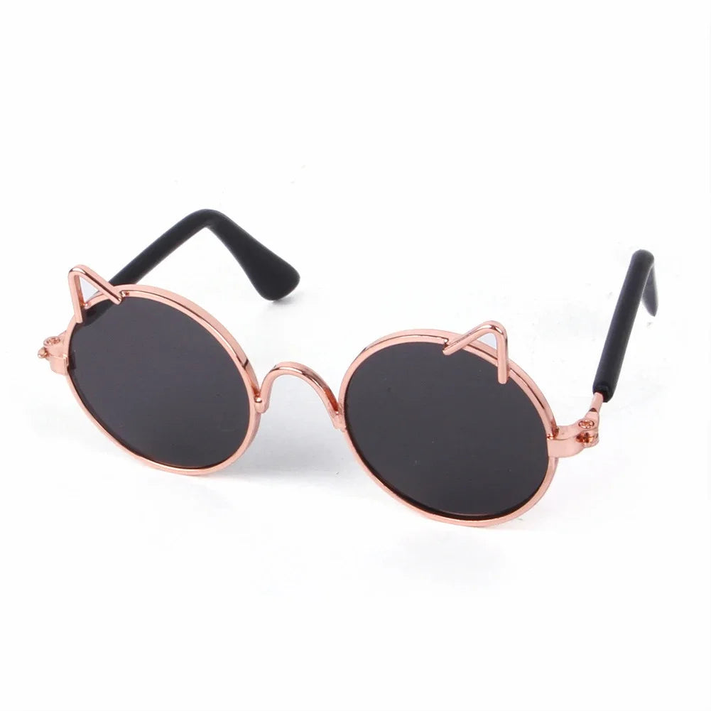 Pet Accessories Cat Glasses Photography Kitten Glasses Small Dog Sunglasses Puppy Cat Sunglasses Cosplay Costume Photos Props
